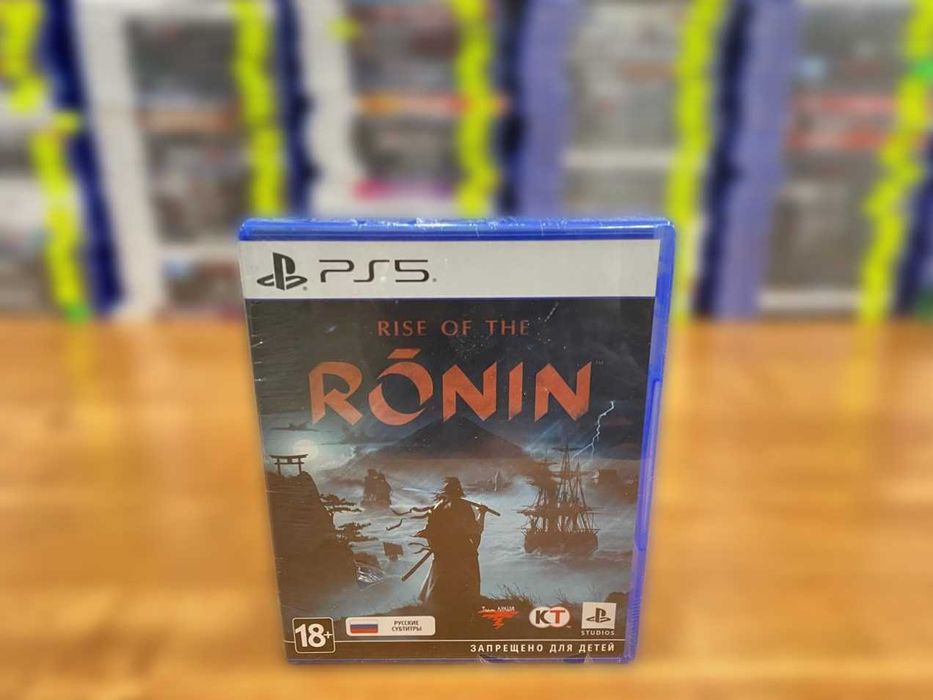 Новый диск Rise of the Ronin** PS5 Большой Выбор Игр