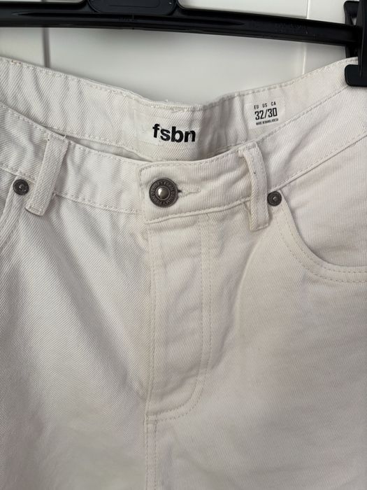 Blugi albi FSBN-