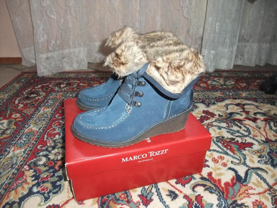 Пухкави боти Marco Tozzi №39 ест. кожа
