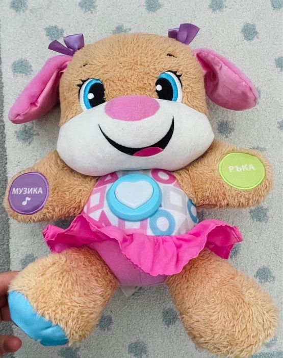 Детска играчка куче на Fisher price