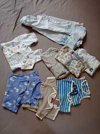 Lot pijamale bebe 3-6 luni (62-68)