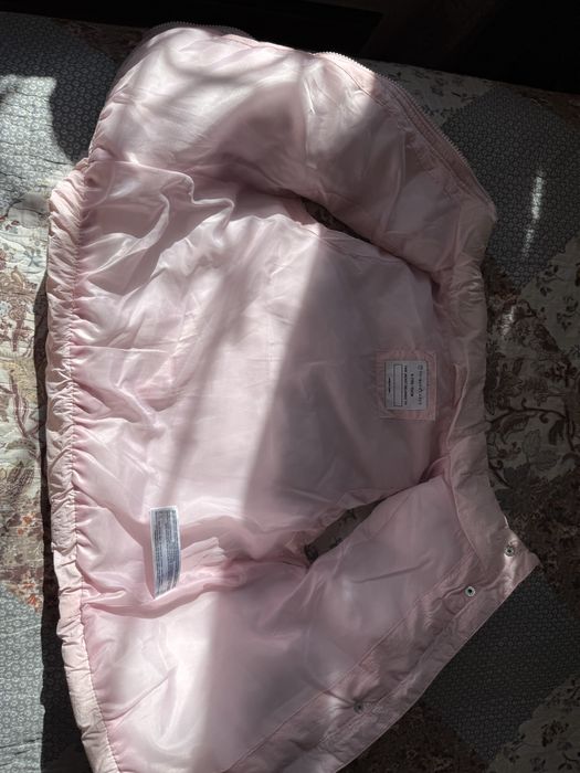 Теплая желетка на девочку