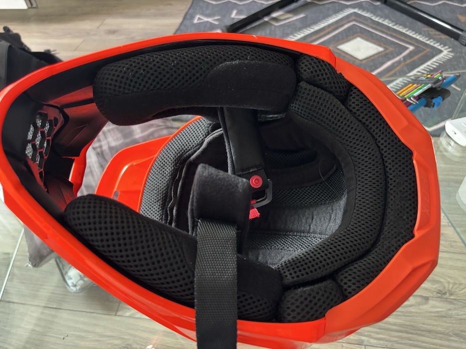 Casca full face FOX V1 + ochelari 100%