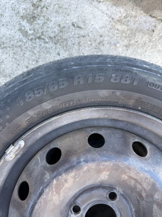 Джанти с гуми KUMHO за рено 4х100 185/65/15