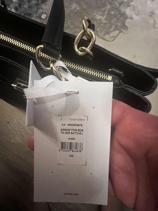 Geanta office Tommy Hilfiger noua, cu eticheta