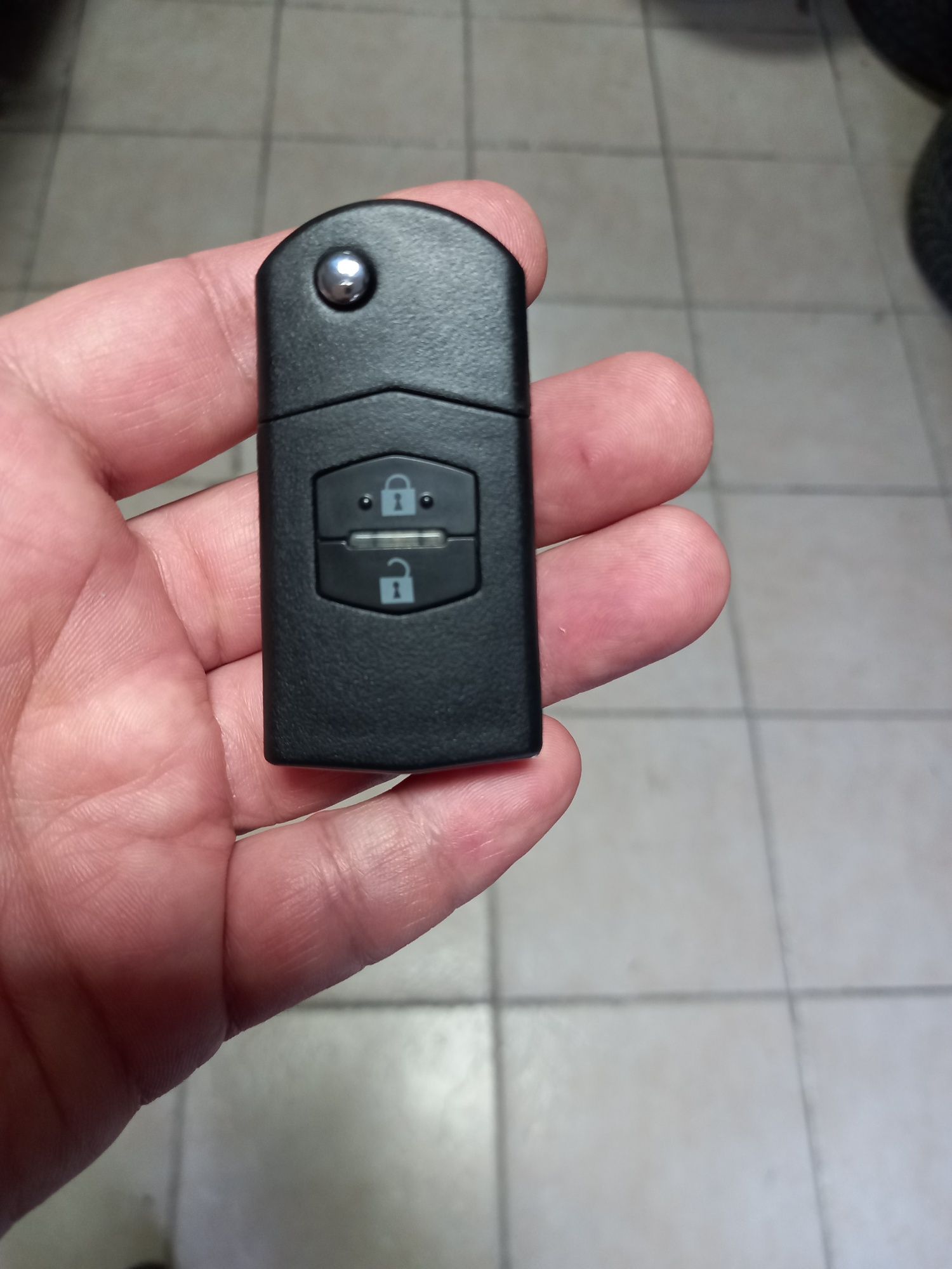Ключ Mazda 6 с платка и чип