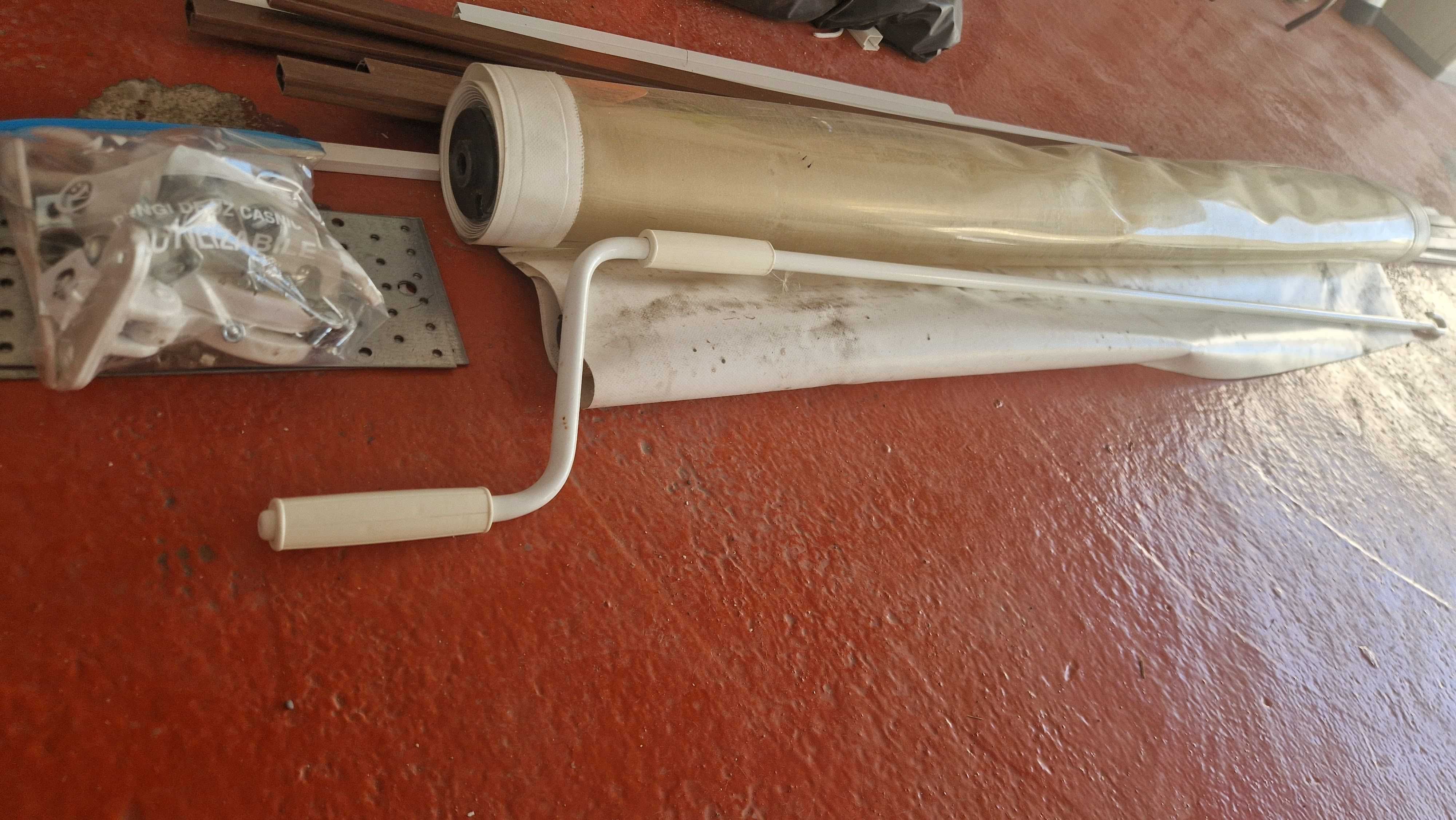 Vand folie terasa retractabila cu tambur 130cm x 250cm