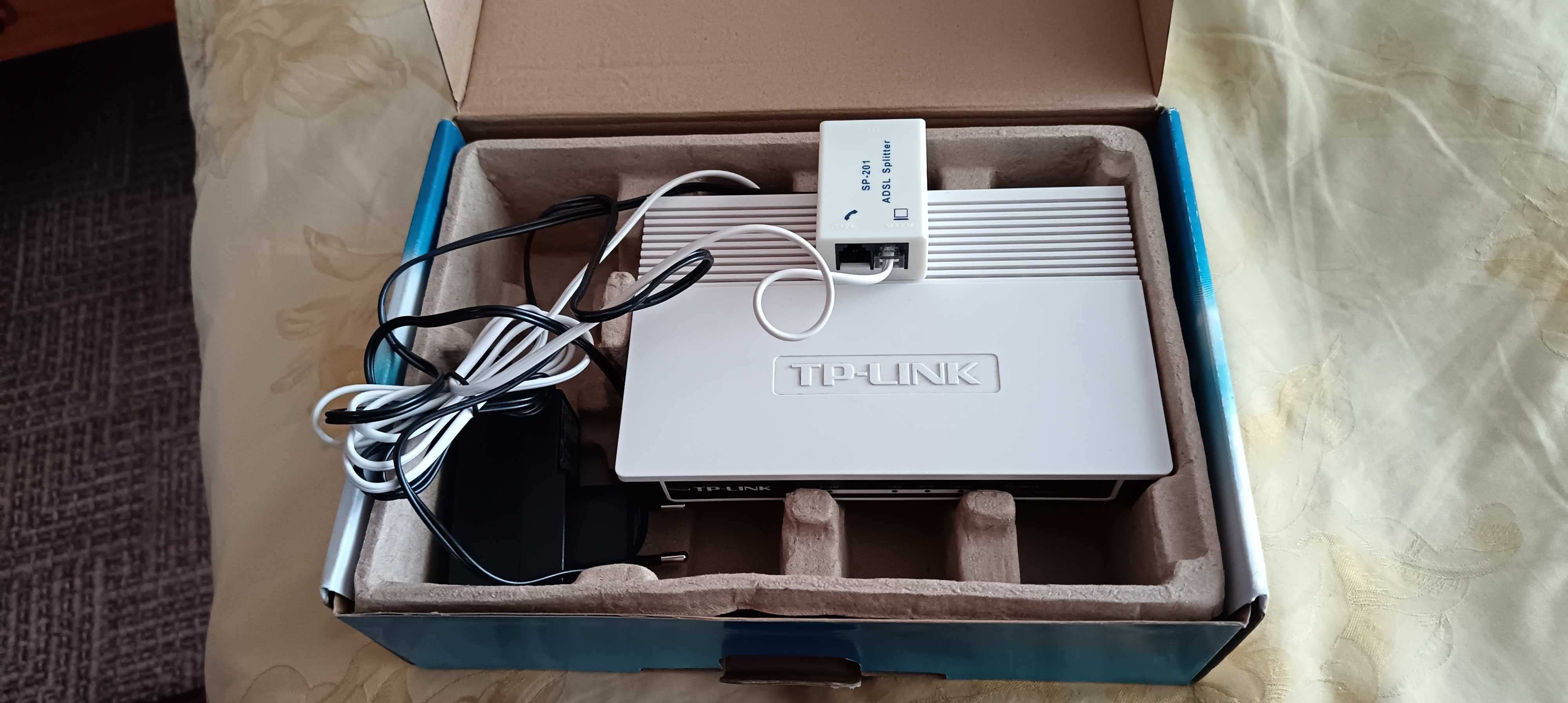 TP-Link ADSL2+ modem. Модель TD-8616
