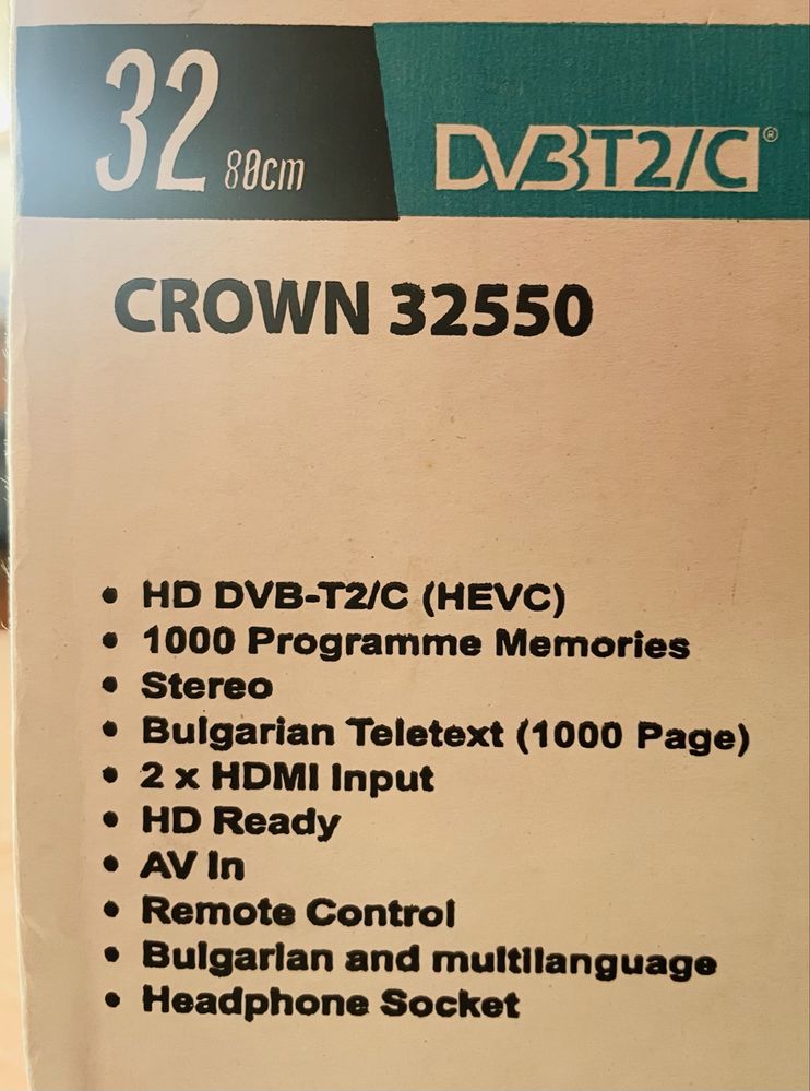 Телевизор Crown 32550 32 inch