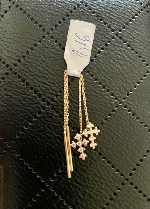 Cercei dama Aur 14k 1,16g/522 lei
