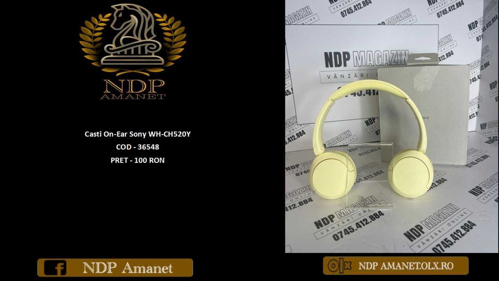 NDP Amanet NON-STOP Bld.Iuliu Maniu 69 Casti On-Ear Sony ( 36548)