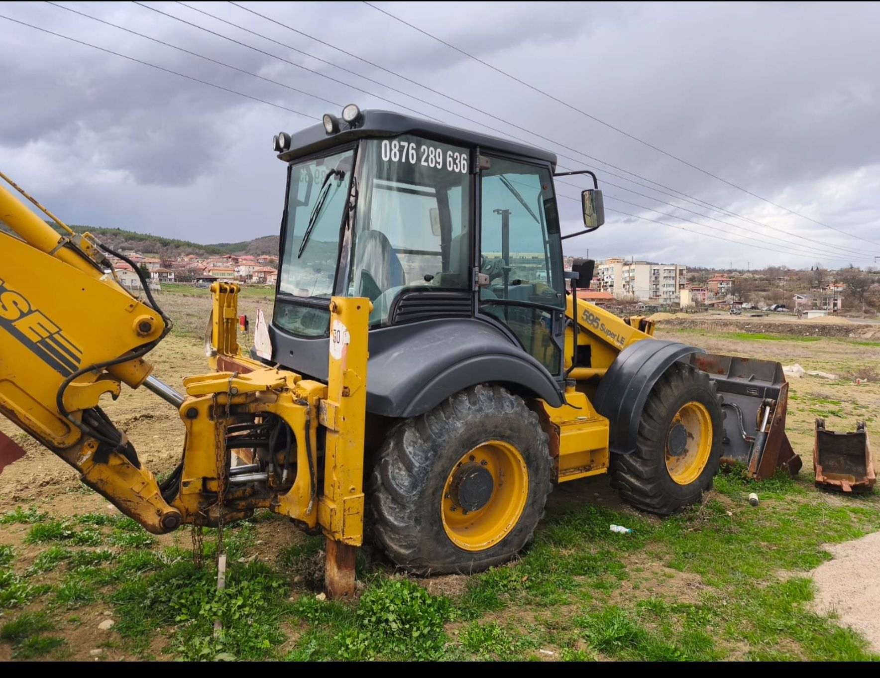 Комбиниран багер case 595sle