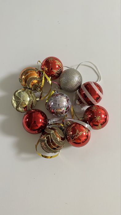 Елочные игрушки по 500 тг