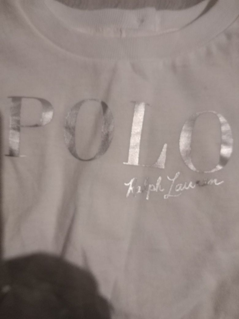 Blugi și tricou bebe 12 luni Polo Ralph Lauren și blugi Next12 - 18 l
