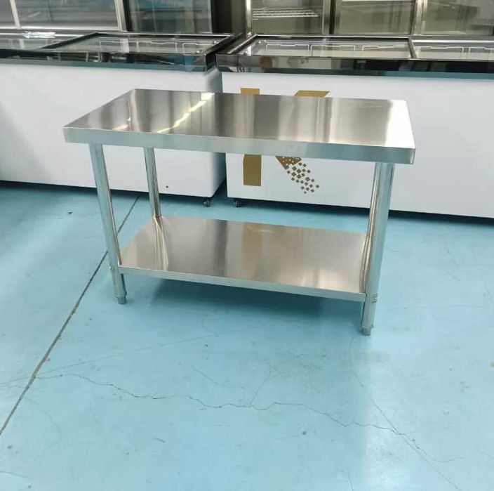 Masa de inox ,masa de lucru din inox cu polita ,transport gratuit