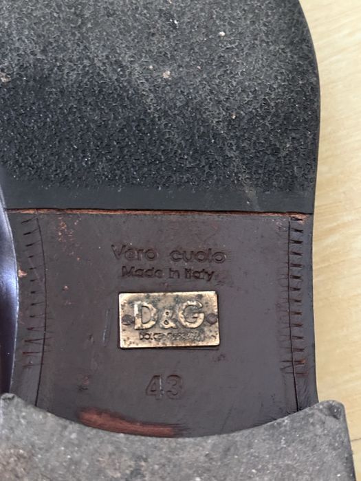 Мокасини dolce gabbana 43