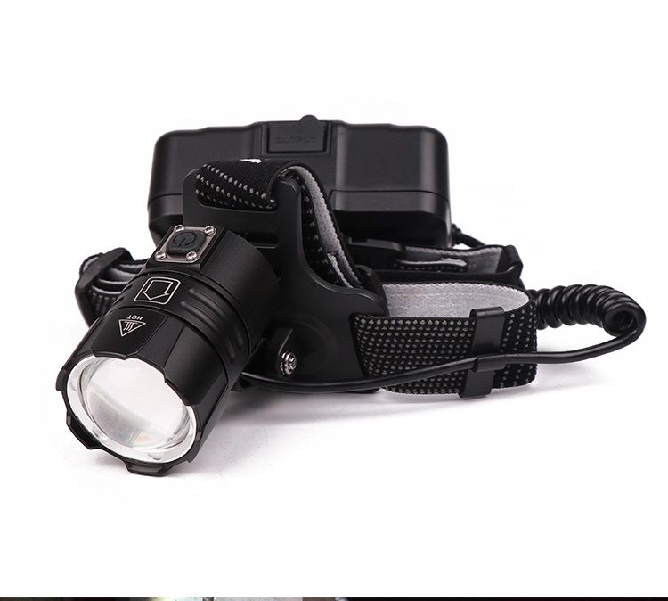 Lanterna Frontala POWER LIGHT cu ZOOM  Led Cree P90.2 OFERTA!