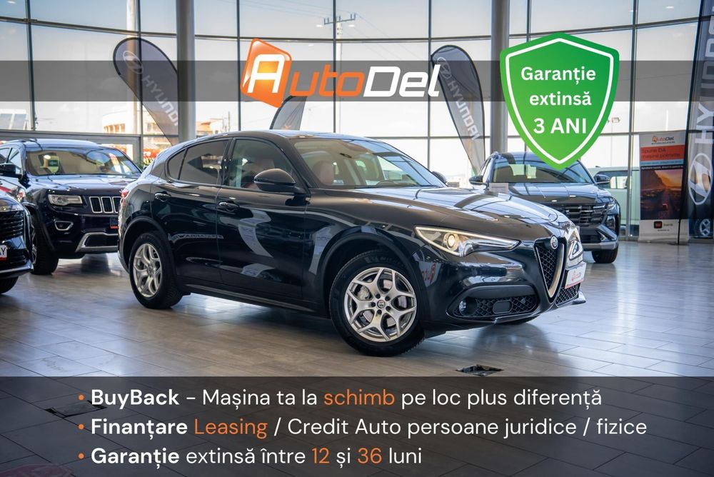 Alfa Romeo Stelvio 2.2 Diesel Automat / Piele rosie / Posibilitate Leasing /
