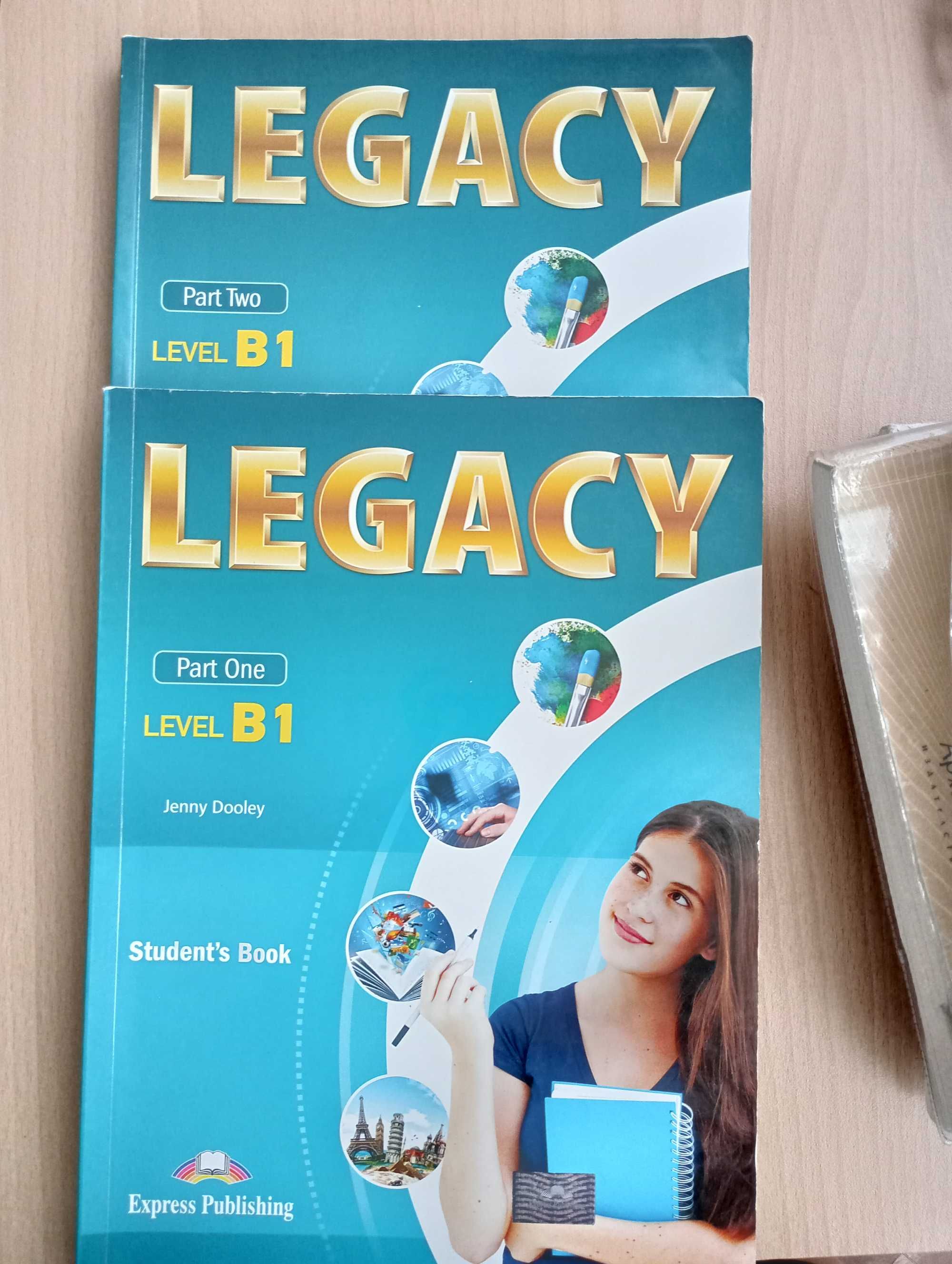 Учебници по английски език Legacy Level B1 Part One & Part Two