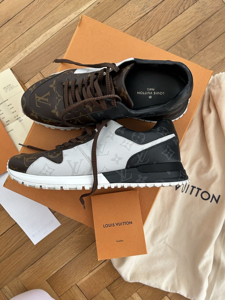 Мъжки оригинални маратонки Louis Vuitton / model Run Away - Triple mon