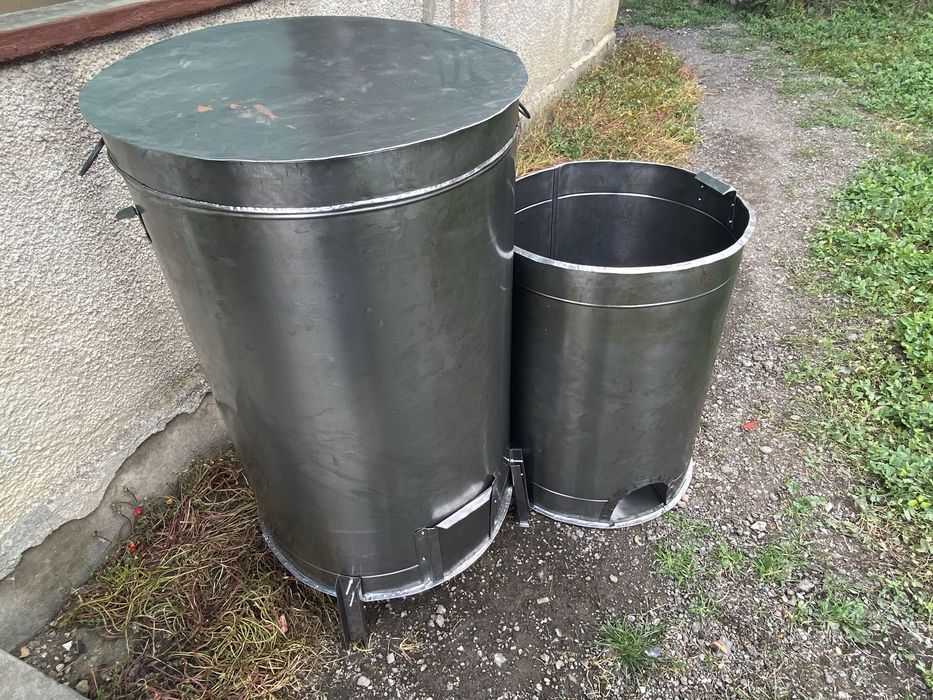 Sobă pe rumeguș mare