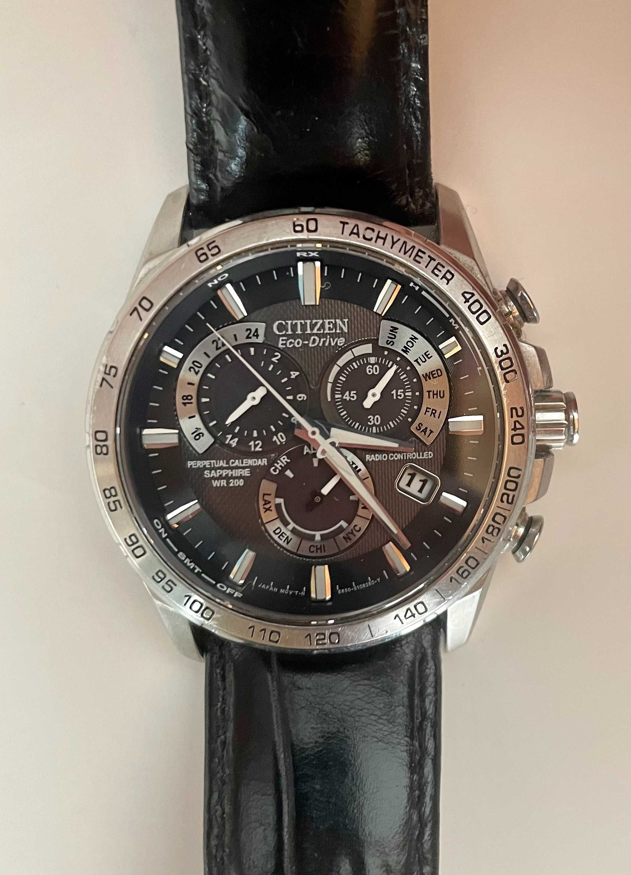 Мъжки часовник Citizen Eco-Drive Men's Perpetual Chrono A.T