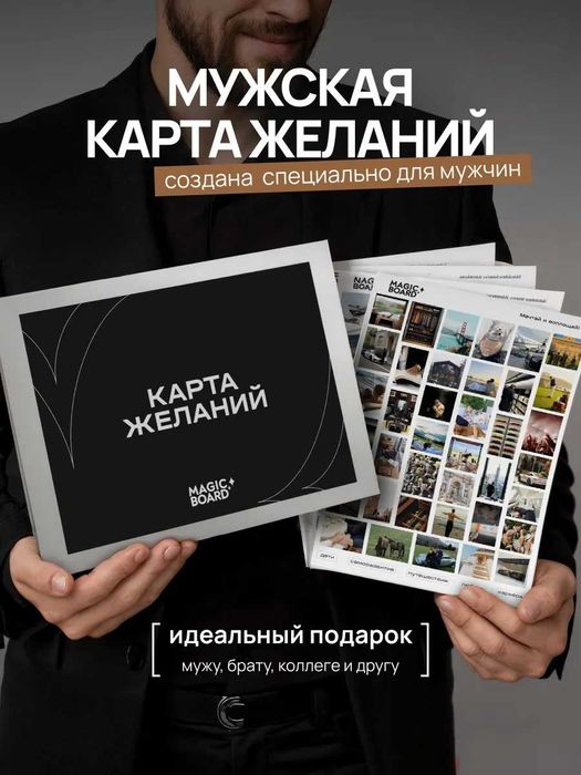 Карта желаний мужская 2025/2026г.