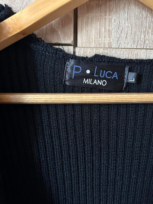 Cardigan lung, gros