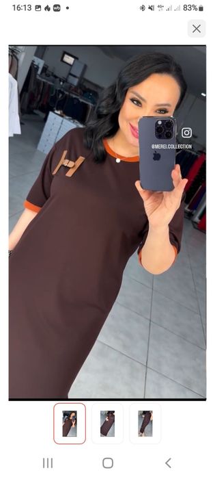 Продаю новый трикотажные платье Hermès за 10 500т