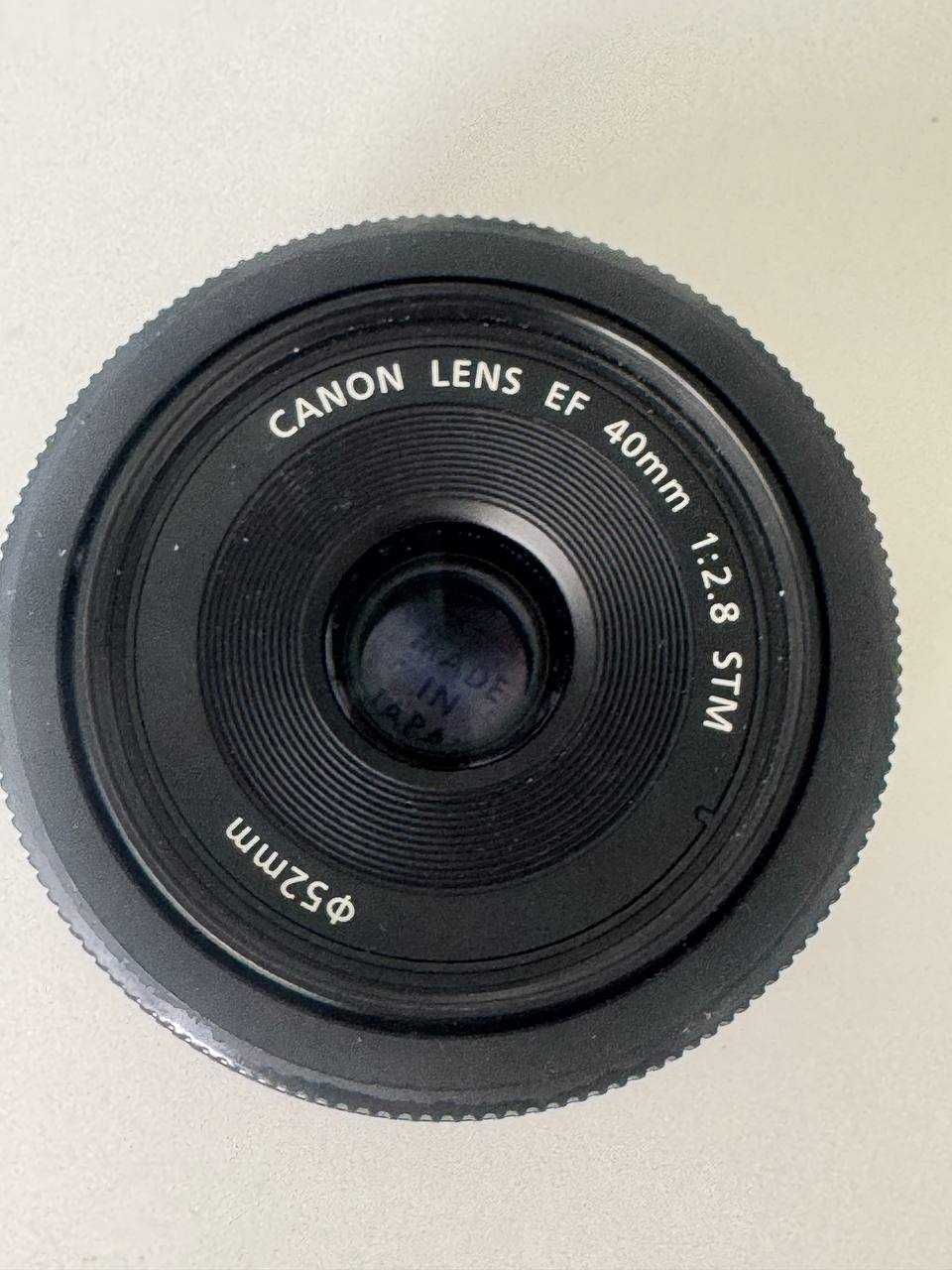 Объектив Canon EF 40mm F2.8 STM б/у