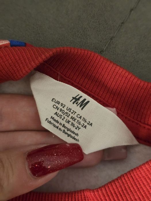 Кофта фирменная НМ новогодняя