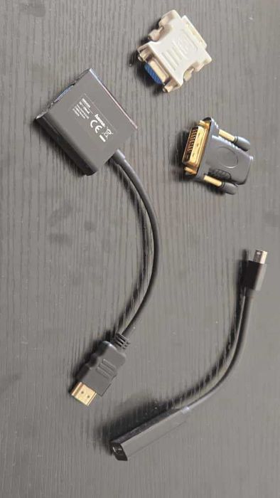 Pachet 4 adaptoare video pc/laptop