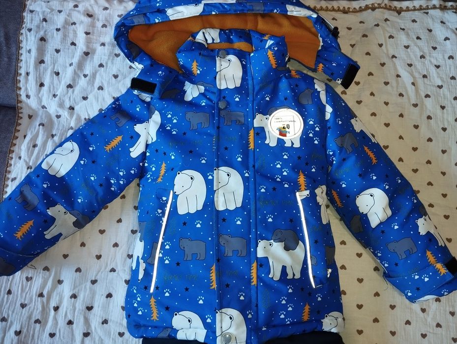 Продам зимний комбинезон на мальчика