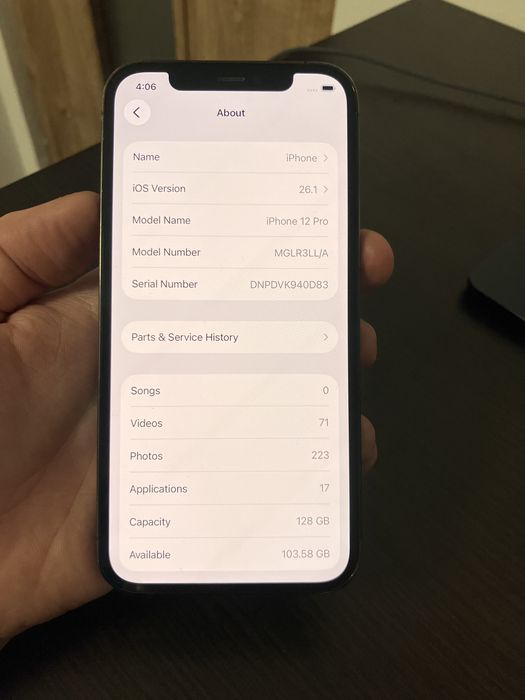 iPhone 12 Pro 128 GB Pacific Blue