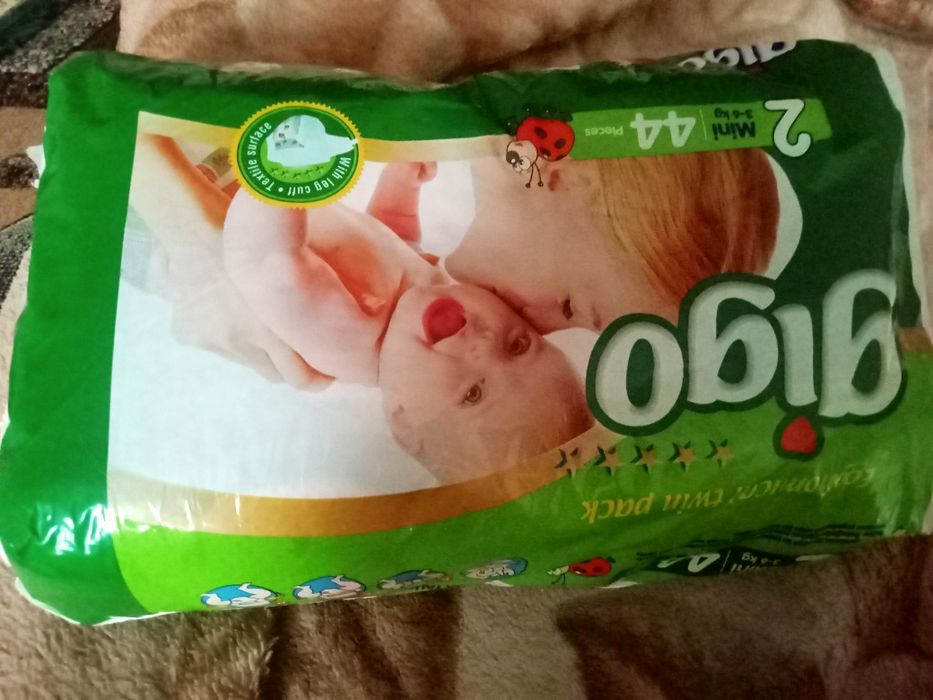 отдам памперсы 34 штуки