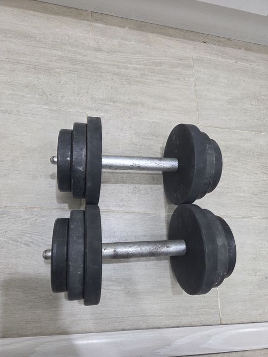 Гантели, общ  10 кг., каждый