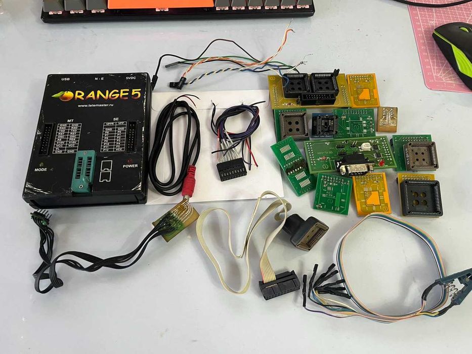 Программатор Orange 5. Оригинал с адаптерами.