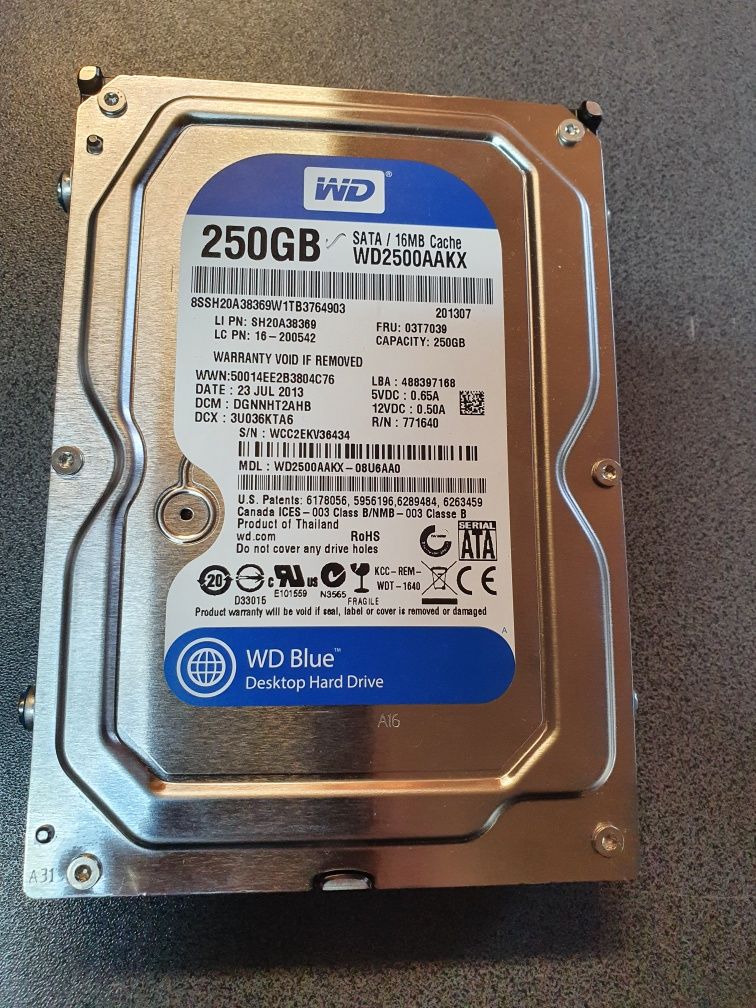 HDD SATA Seagate ,WD, Samsung