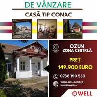 De vânzare o casă tip conac în centrul satului Ozun!