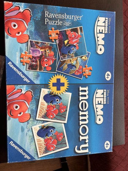 Пъзели и мемо игри 5 бр.