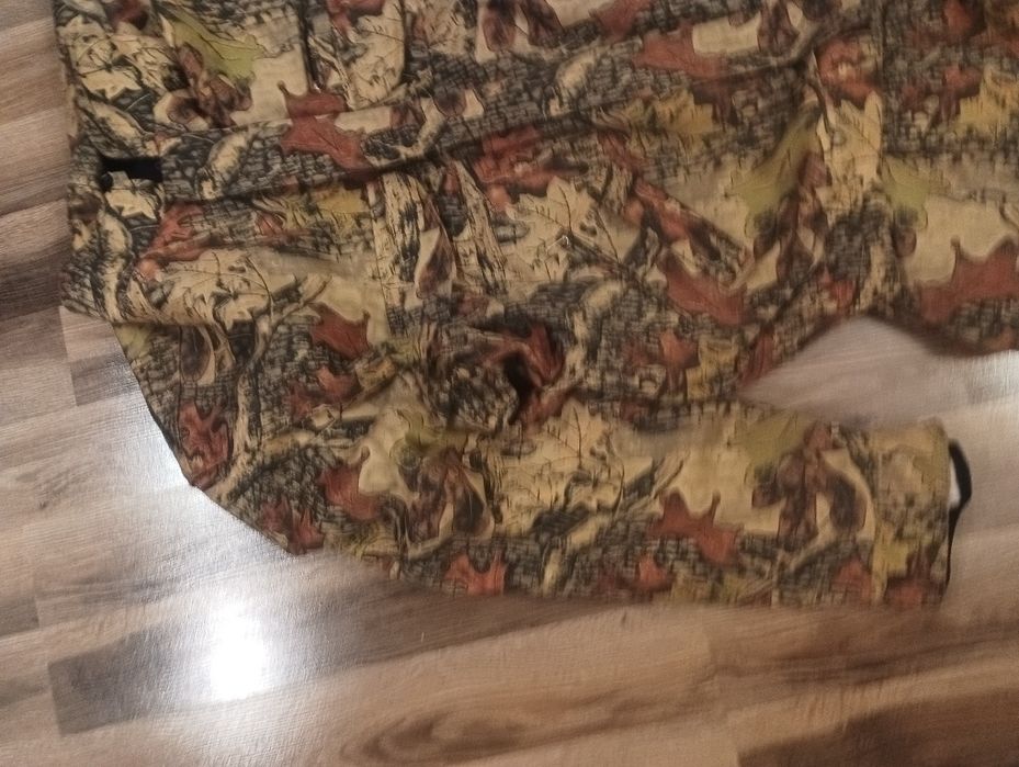 Ловни дрехи с подплата 54 XL камуфлаж камуфлажно яке панталон