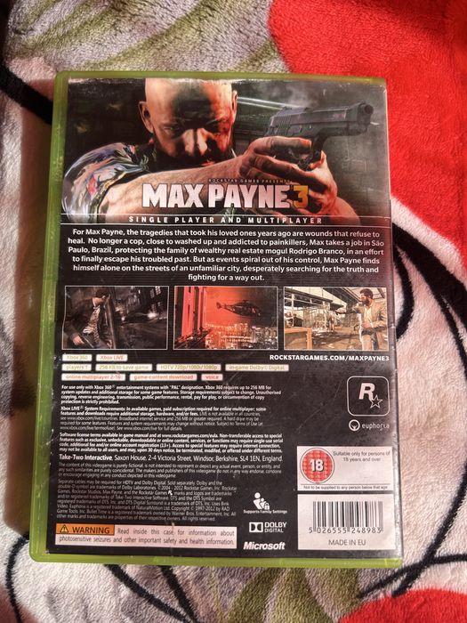 Vand joc max payne 3 xbox 360