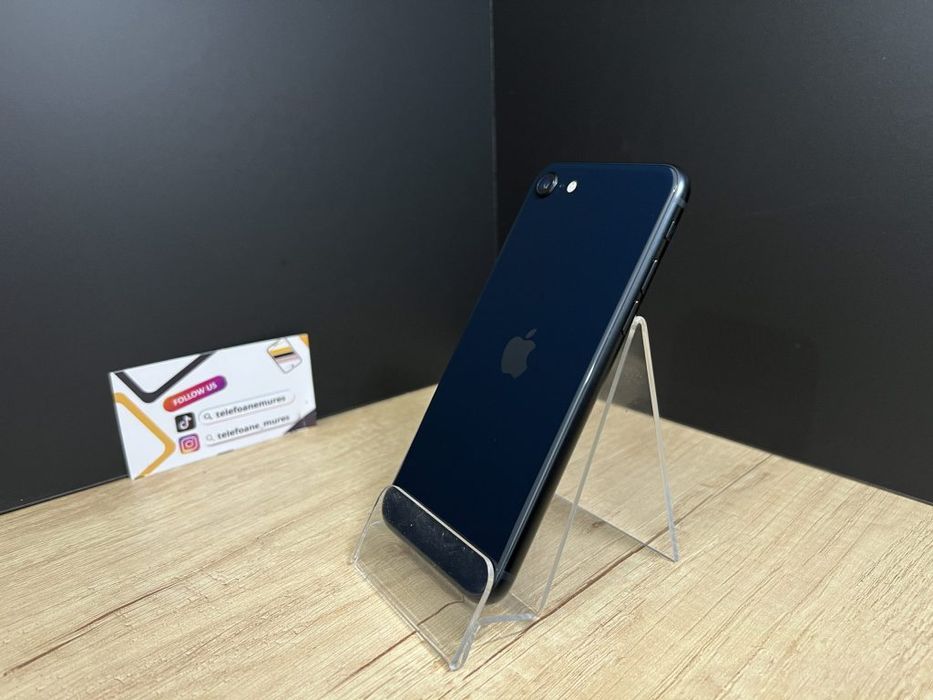 iPhone SE 2022 64Gb Midnight 3 ani garanție, Telefoane Mureș