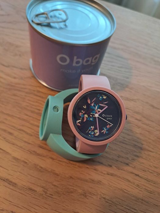 Часовник O'clock с две каишки