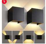 Aplică metal LED 7W, fascicul de lumină reglabil în sus și în jos