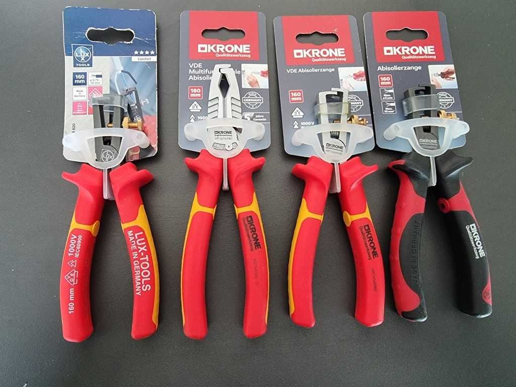 KRONE VDE 1000V - Knipex-Lux tools  - клещи - кабелни забелвачки