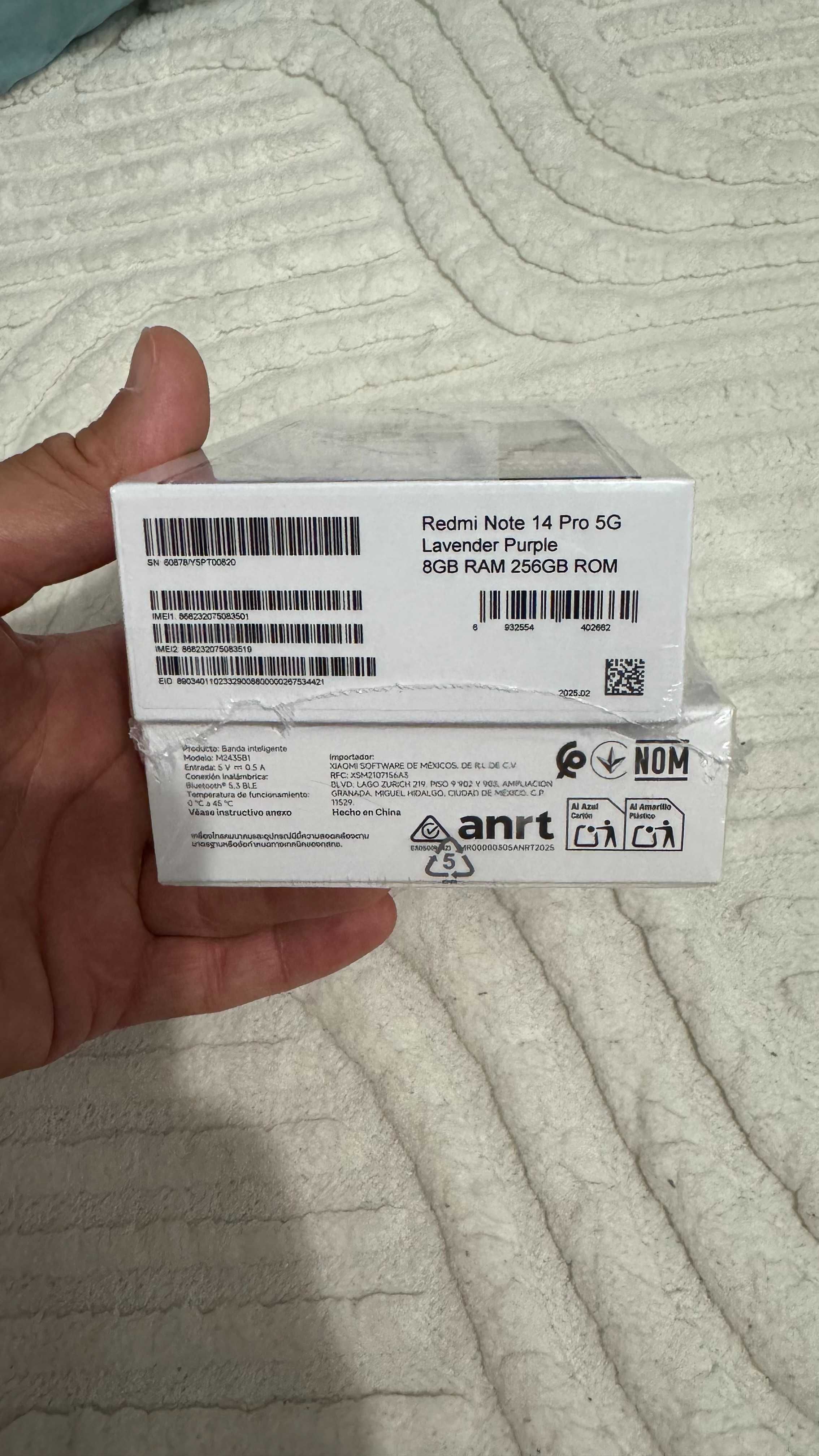 Xiaomi Redmi Note 14 Pro 5G + Xiaomi smart Band 9 Active. Чисто нови.
