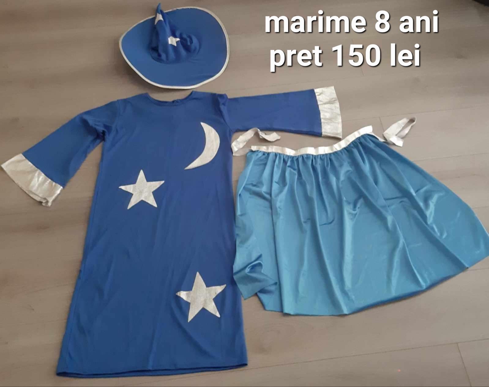 Costume de polițist,   asistenta , pirat  și magician