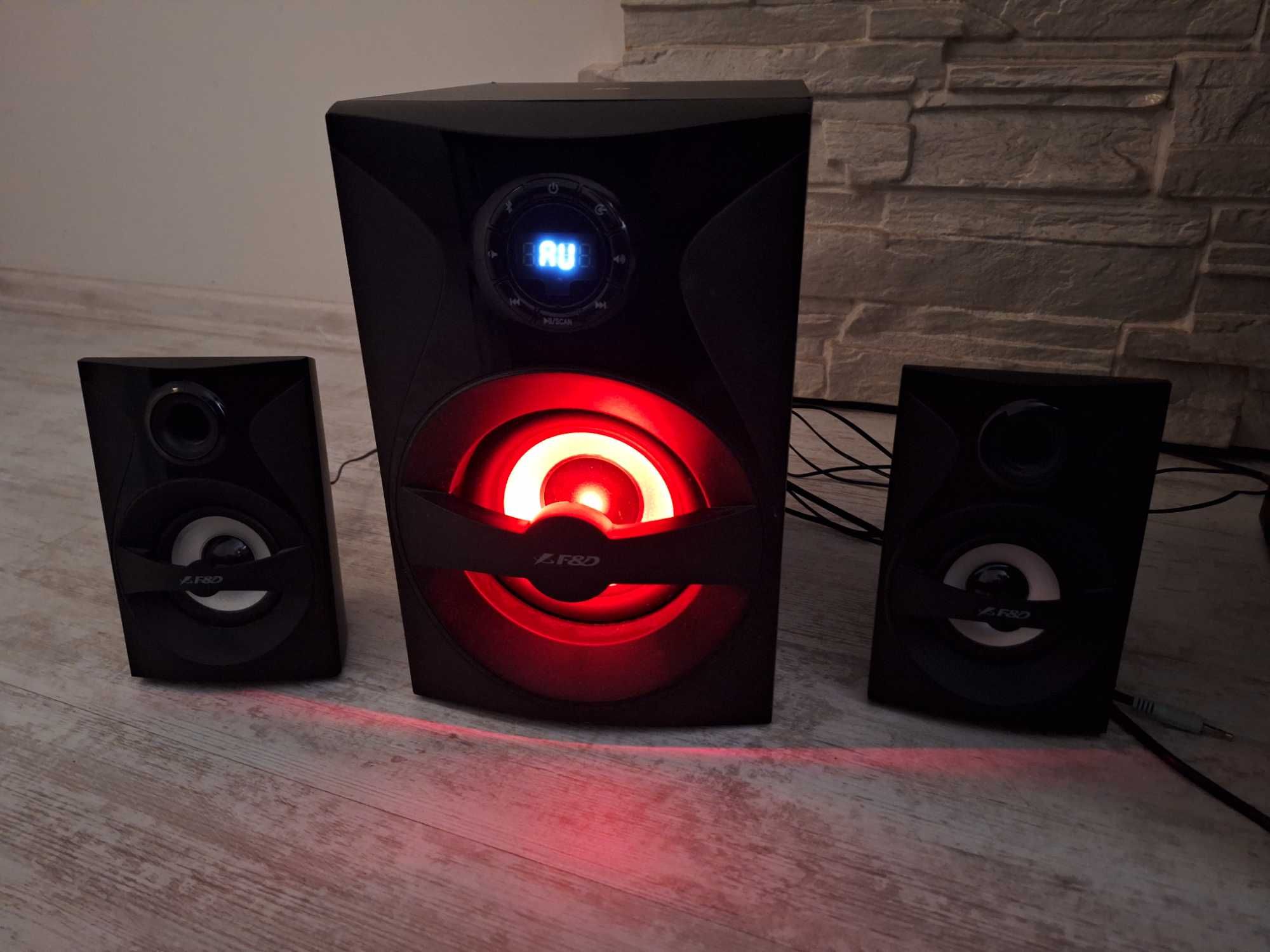 Тонколони Fenda F&D F380X - 54W, NFC, USB, SD MP3, FM, Дистанционно