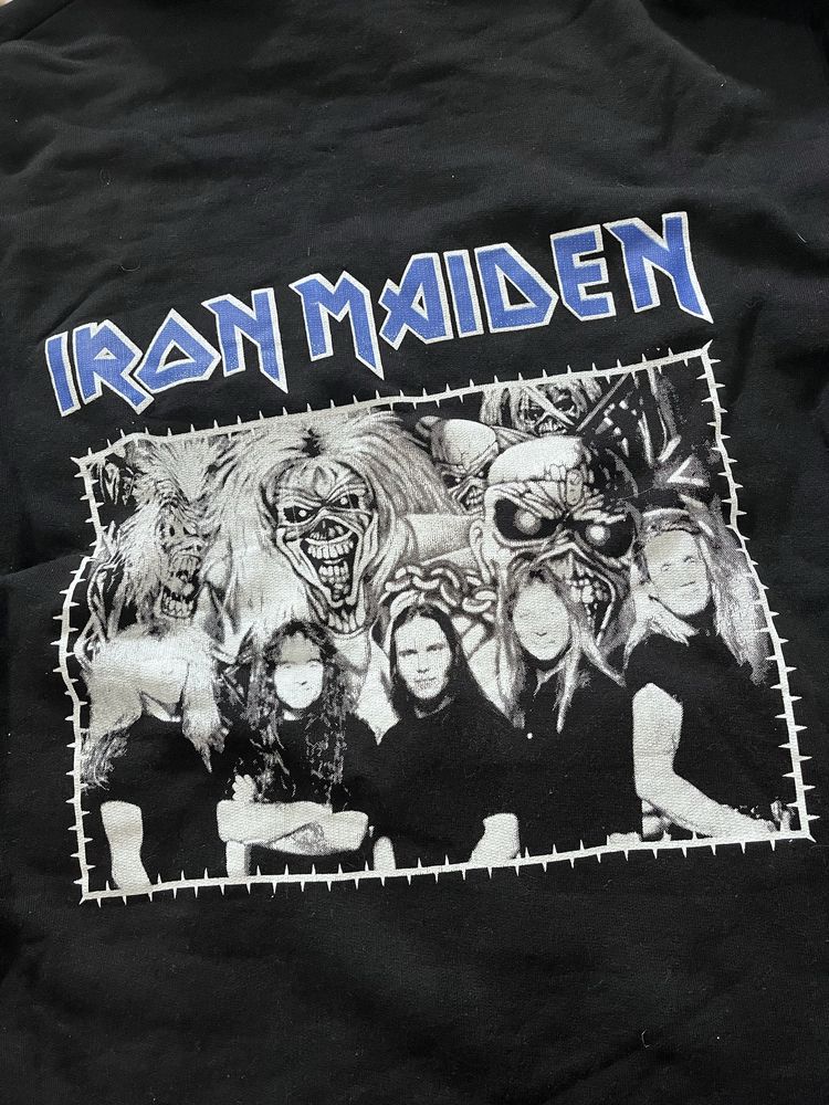 iron maiden hanorac// rock